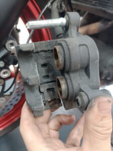 remklauwen van een kawasaki